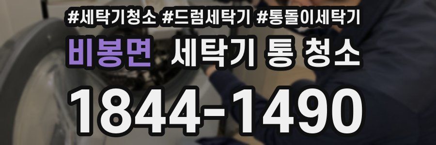 비봉면 세탁기 통 청소