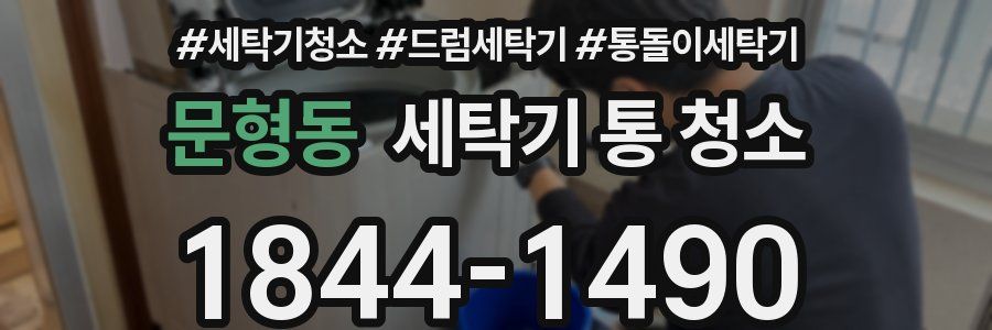 문형동 세탁기 통 청소
