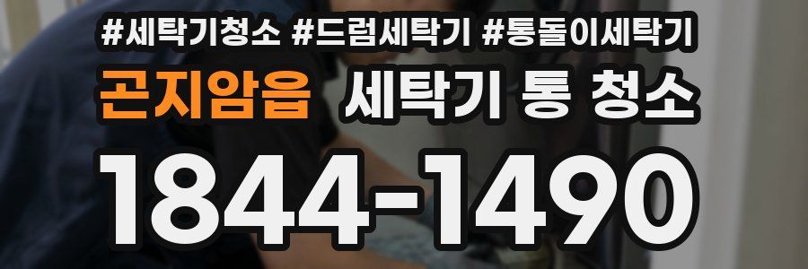 곤지암읍 세탁기 통 청소