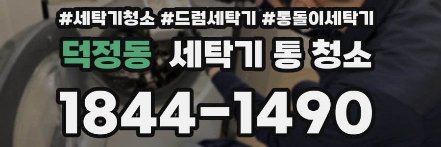 덕정동 세탁기 통 청소