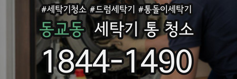 동교동 세탁기 통 청소