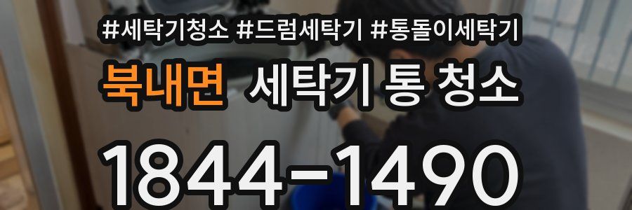 북내면 세탁기 통 청소