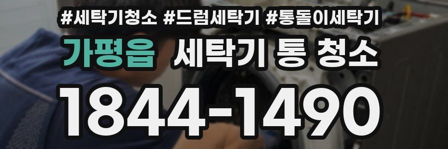 가평읍 세탁기 통 청소