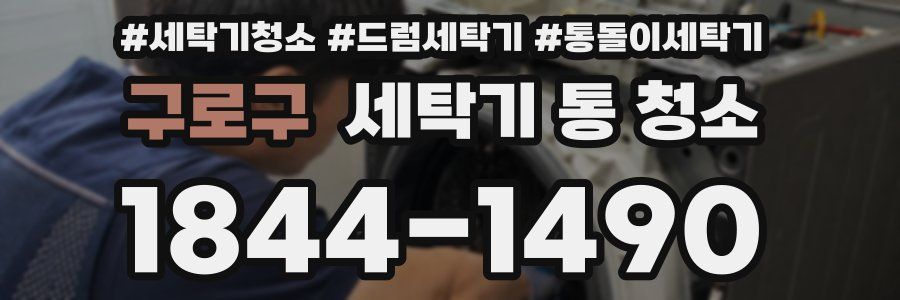 구로구 세탁기 통 청소
