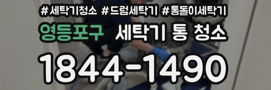 영등포구 세탁기 통 청소