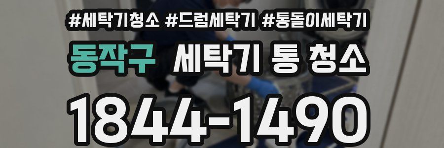 동작구 세탁기 통 청소