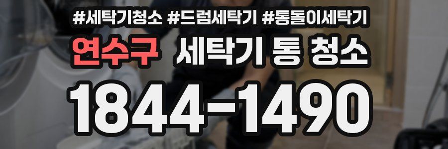 연수구 세탁기 통 청소