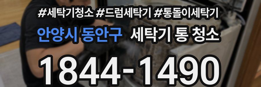 안양시 동안구 세탁기 통 청소