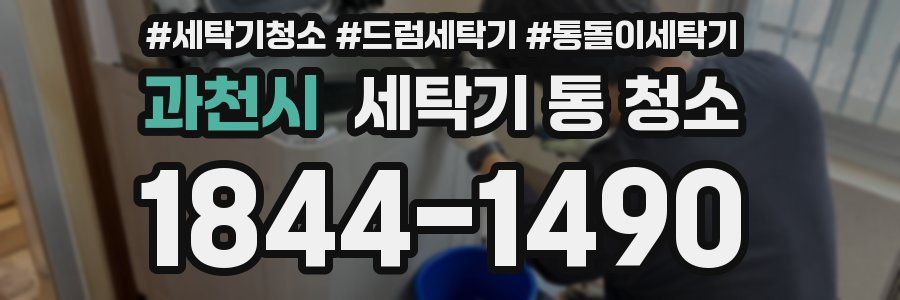 과천시 세탁기 통 청소