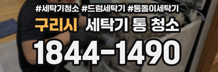 구리시 세탁기 통 청소