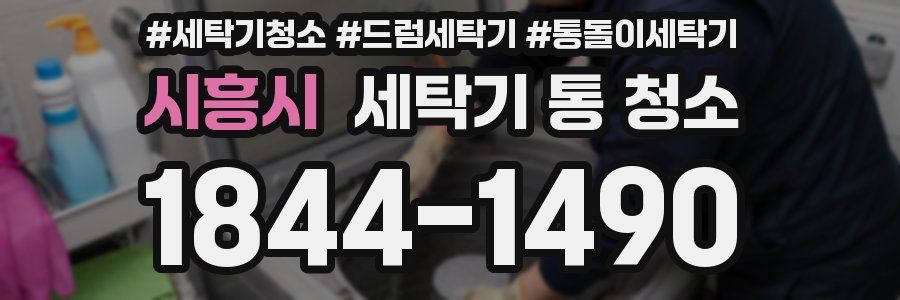 시흥시 세탁기 통 청소