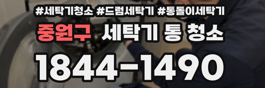 중원구 세탁기 통 청소