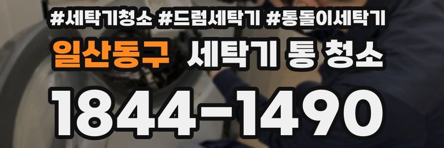 일산동구 세탁기 통 청소