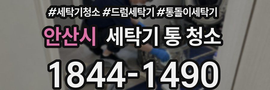 안산시 세탁기 통 청소