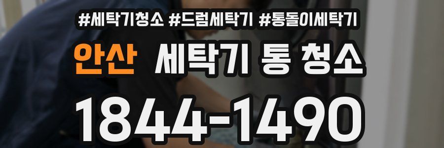 안산 세탁기 통 청소