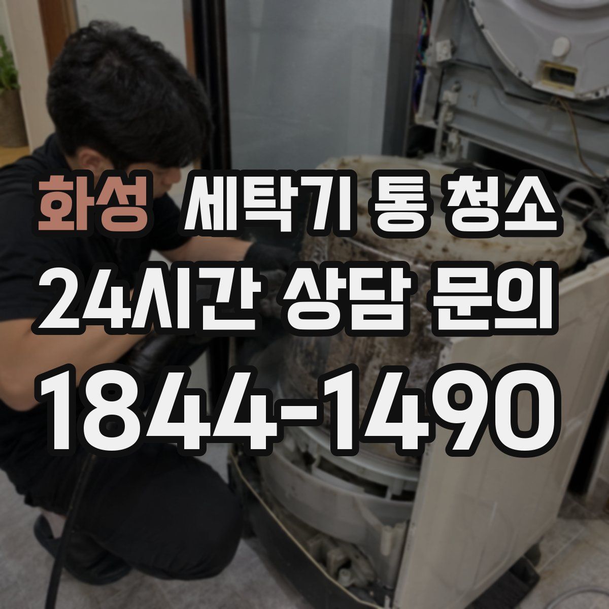화성 세탁기 통 청소