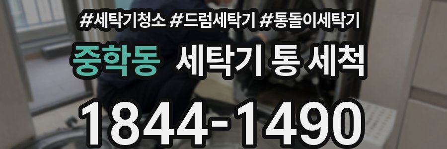 중학동 세탁기 통 세척