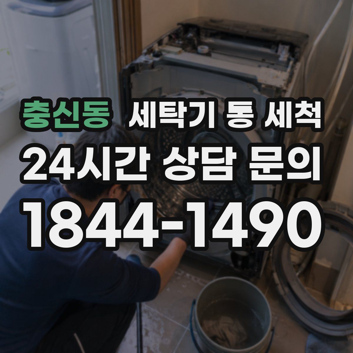 충신동 세탁기 통 세척