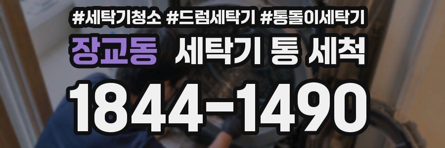 장교동 세탁기 통 세척