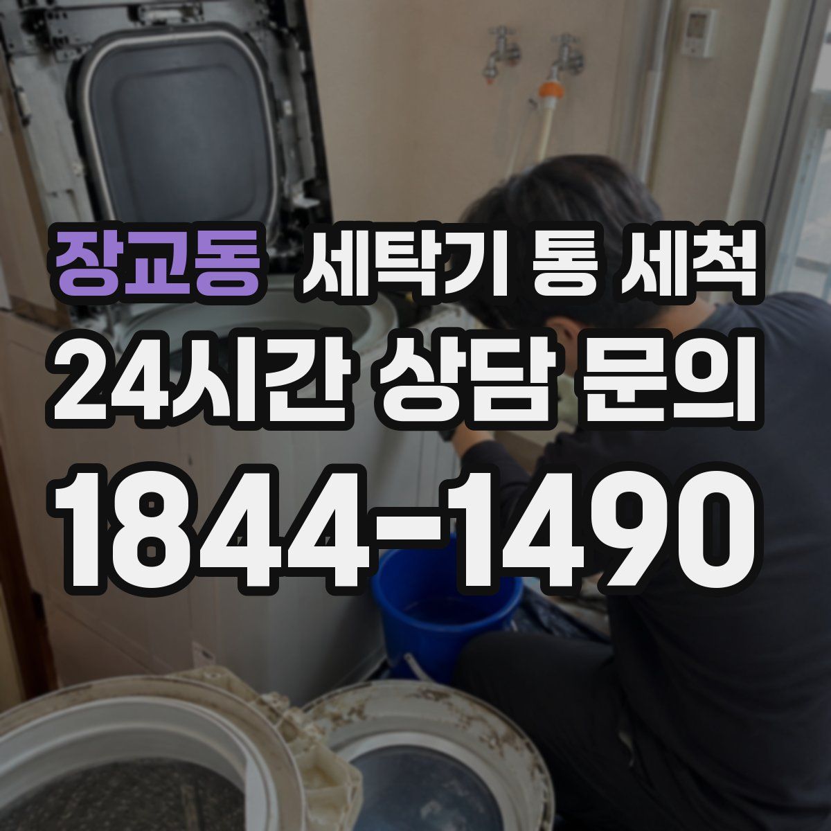장교동 세탁기 통 세척