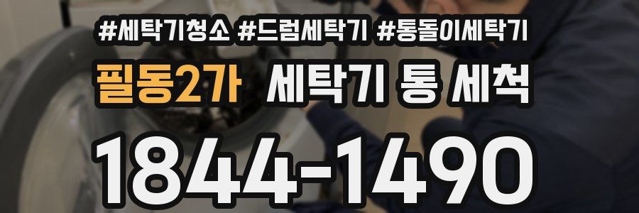 필동2가 세탁기 통 세척