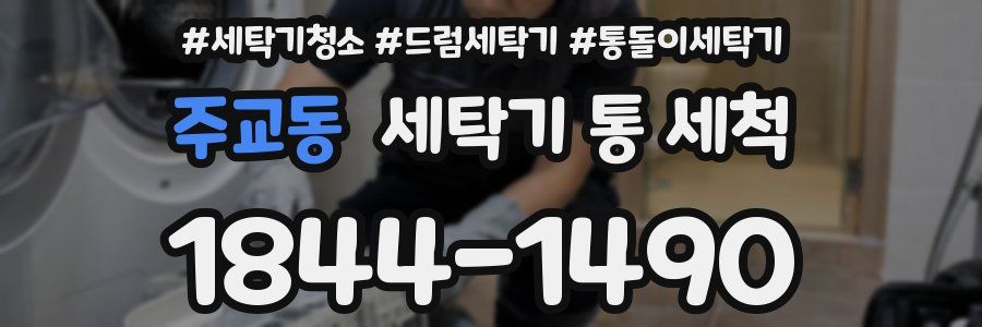 주교동 세탁기 통 세척