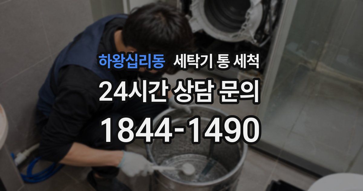 하왕십리동 세탁기 통 세척