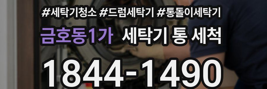 금호동1가 세탁기 통 세척