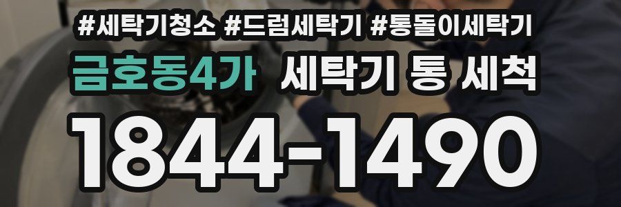 금호동4가 세탁기 통 세척