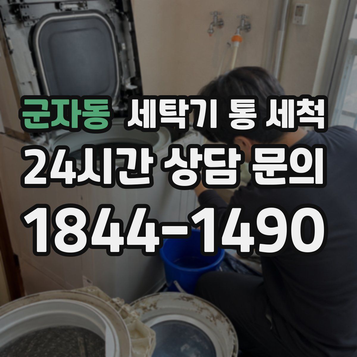 군자동 세탁기 통 세척