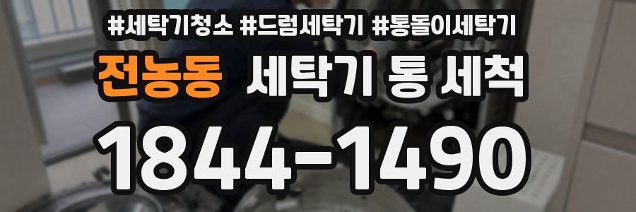 전농동 세탁기 통 세척