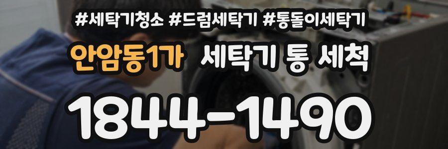 안암동1가 세탁기 통 세척