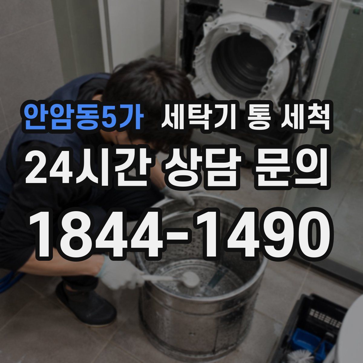 안암동5가 세탁기 통 세척