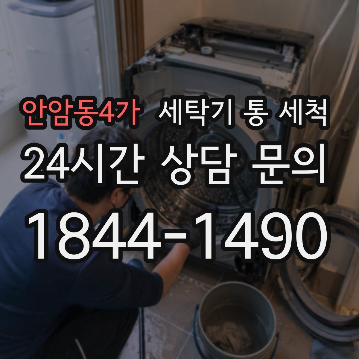 안암동4가 세탁기 통 세척
