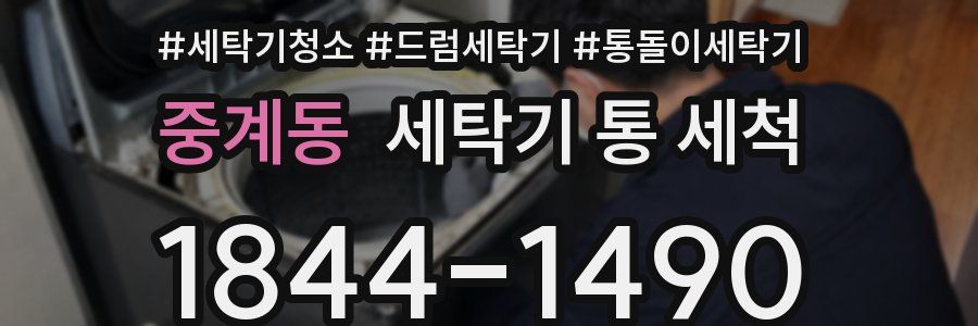 중계동 세탁기 통 세척