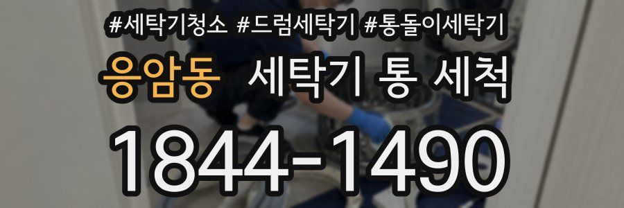 응암동 세탁기 통 세척