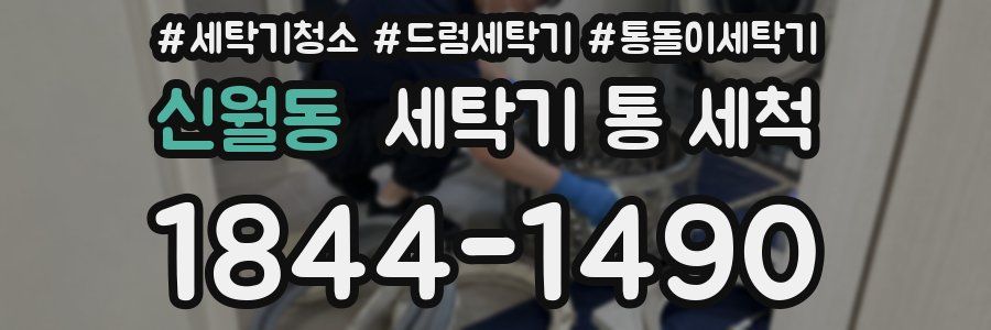 신월동 세탁기 통 세척