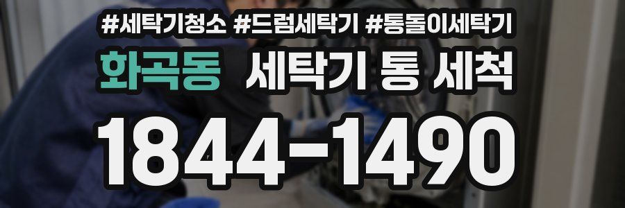 화곡동 세탁기 통 세척
