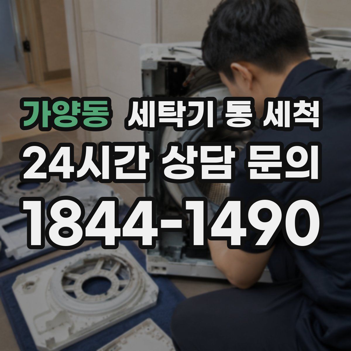 가양동 세탁기 통 세척