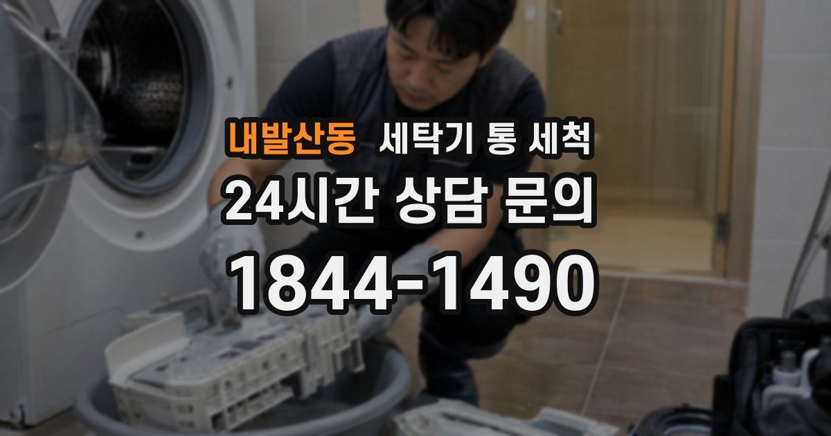 내발산동 세탁기 통 세척