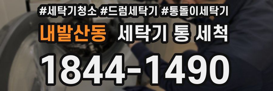 내발산동 세탁기 통 세척