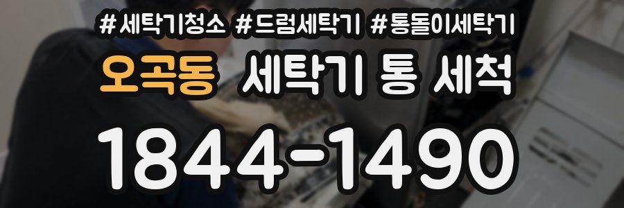 오곡동 세탁기 통 세척