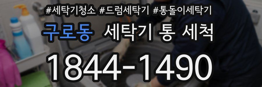 구로동 세탁기 통 세척
