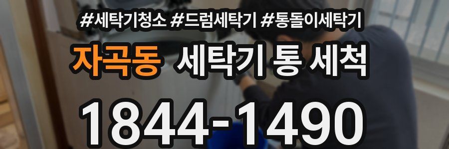 자곡동 세탁기 통 세척