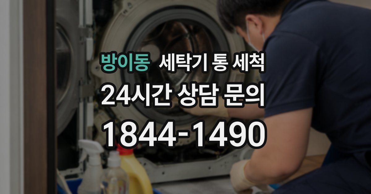 방이동 세탁기 통 세척