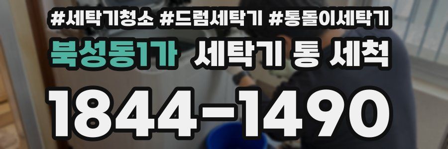 북성동1가 세탁기 통 세척