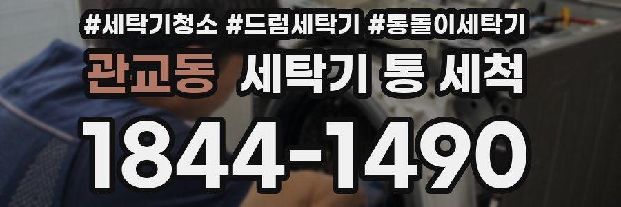 관교동 세탁기 통 세척