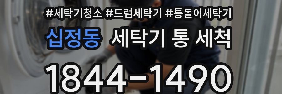 십정동 세탁기 통 세척