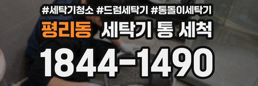평리동 세탁기 통 세척