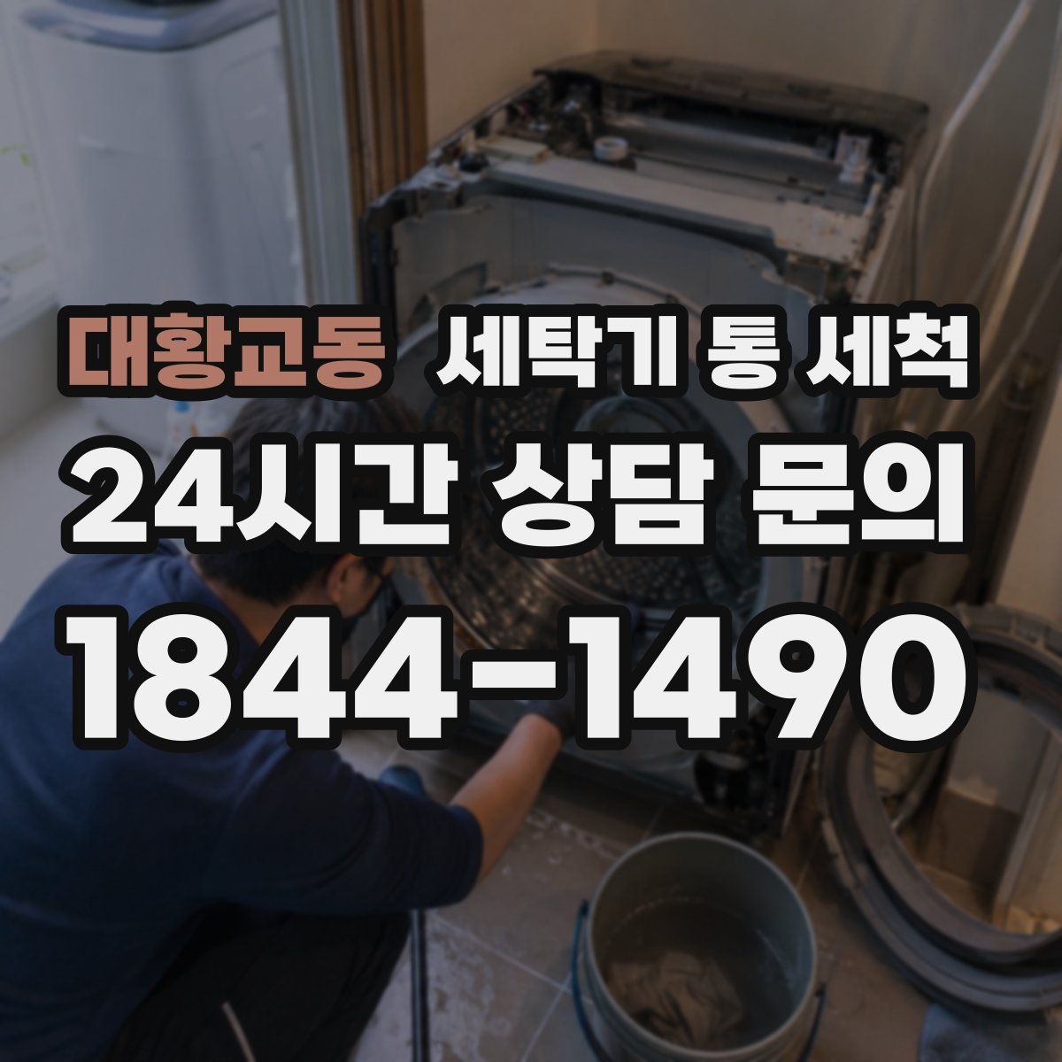 대황교동 세탁기 통 세척
